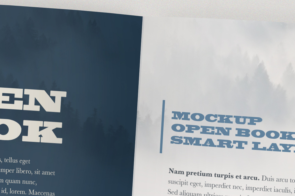 Open Hardcover Book Mockup (Square), a Print Template by ArtefShop (Photo 10 of 22)