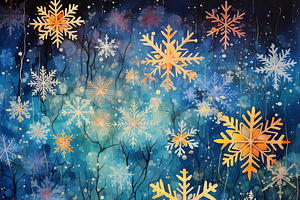 Winter Snowflakes