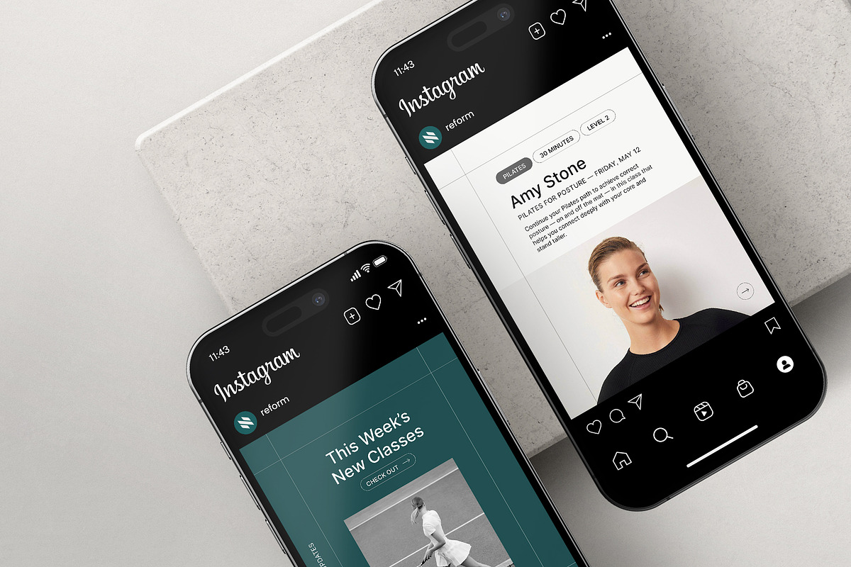 REFORM / Fitness Social Media Kit, a Social Media Template by Studio Dara (Photo 11 of 15)