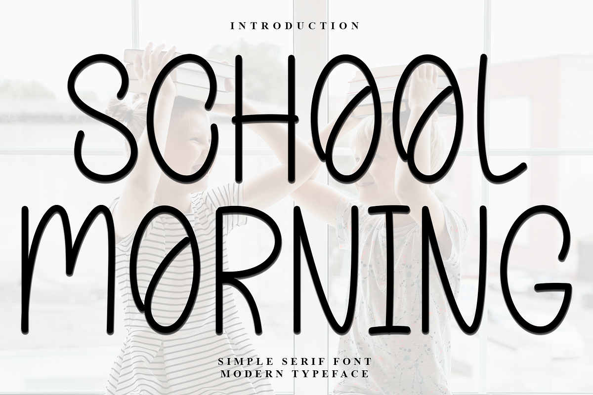 School Morning, a Sans Serif Font by InermediaSTUDIO (Photo 8 of 8)
