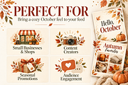 30 October Instagram Post Canva, a Social Media Template by Daffodil Dream Studio (Thumbnail 3 of 3)