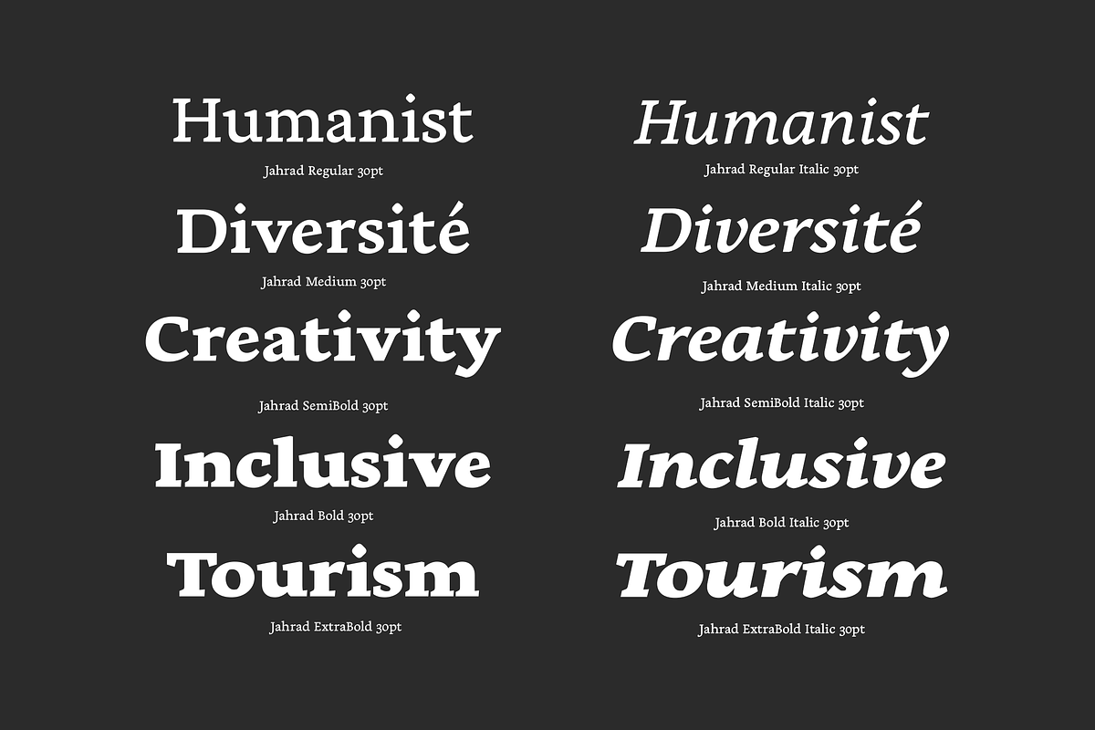 Jahrad Serif typeface, a Serif Font by The Gelato Type (Photo 11 of 11)