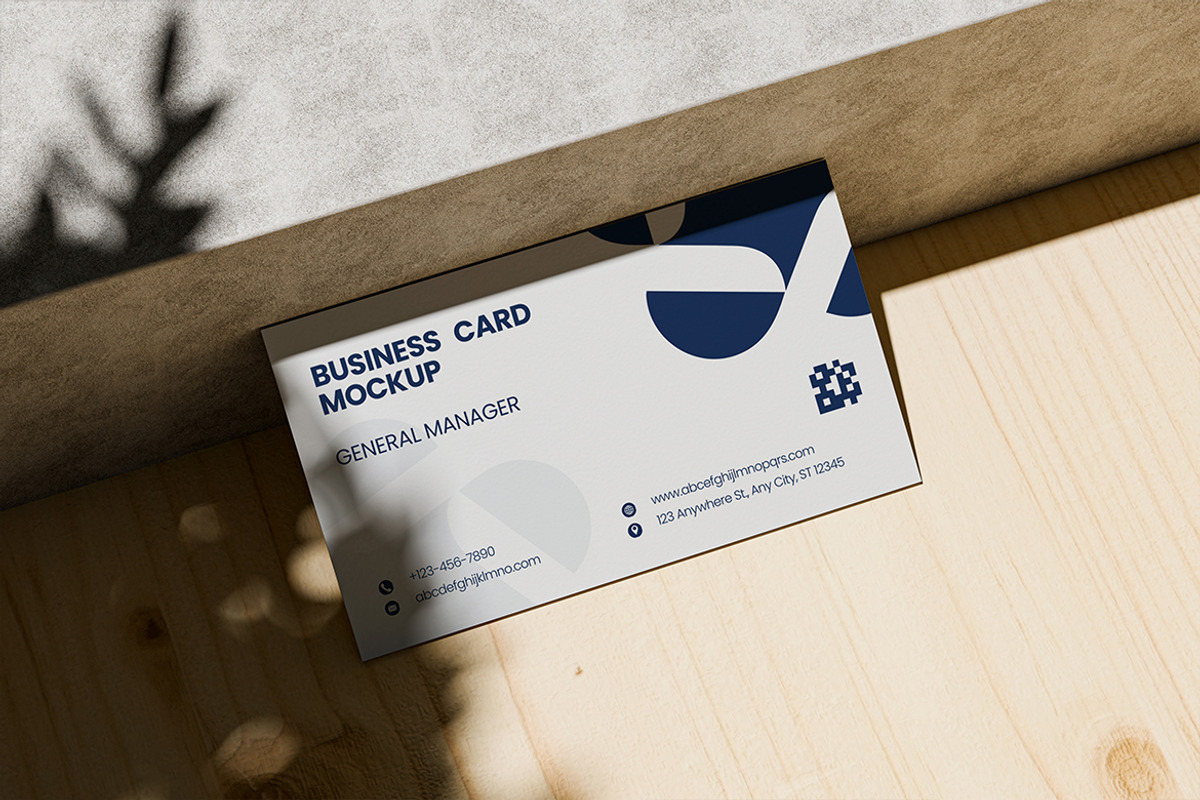 Business Card Mockup, an Advertising Mockup by SimpangGraphics (Photo 6 of 6)
