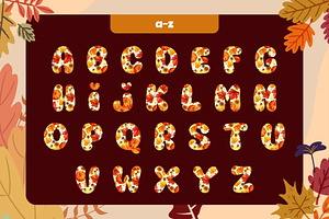 Fox Thanksgiving Color Font