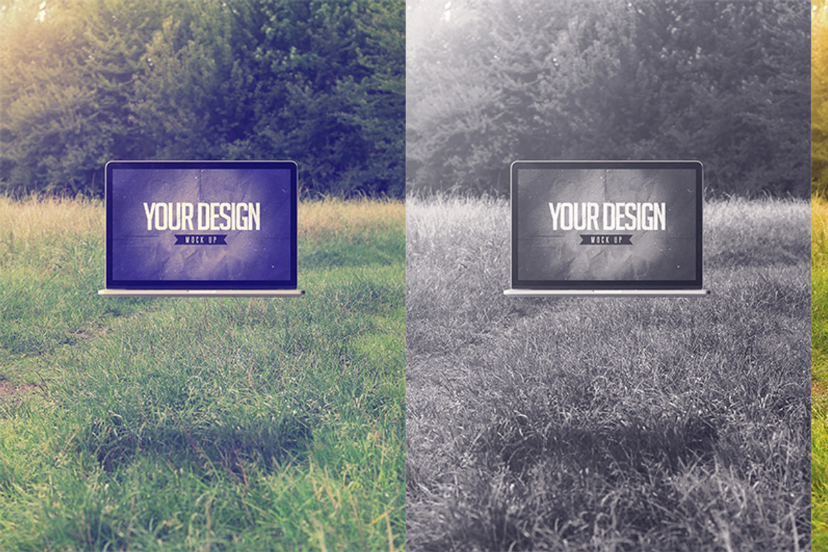 Realistic Screen Mock Up V, a Mac Mockup by Foos (Photo 2 of 2)