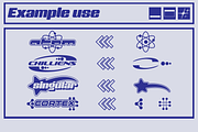 Y2K ICONS/SHAPES PACK, an Outline Icon by DigitalSlide (Thumbnail 4 of 4)