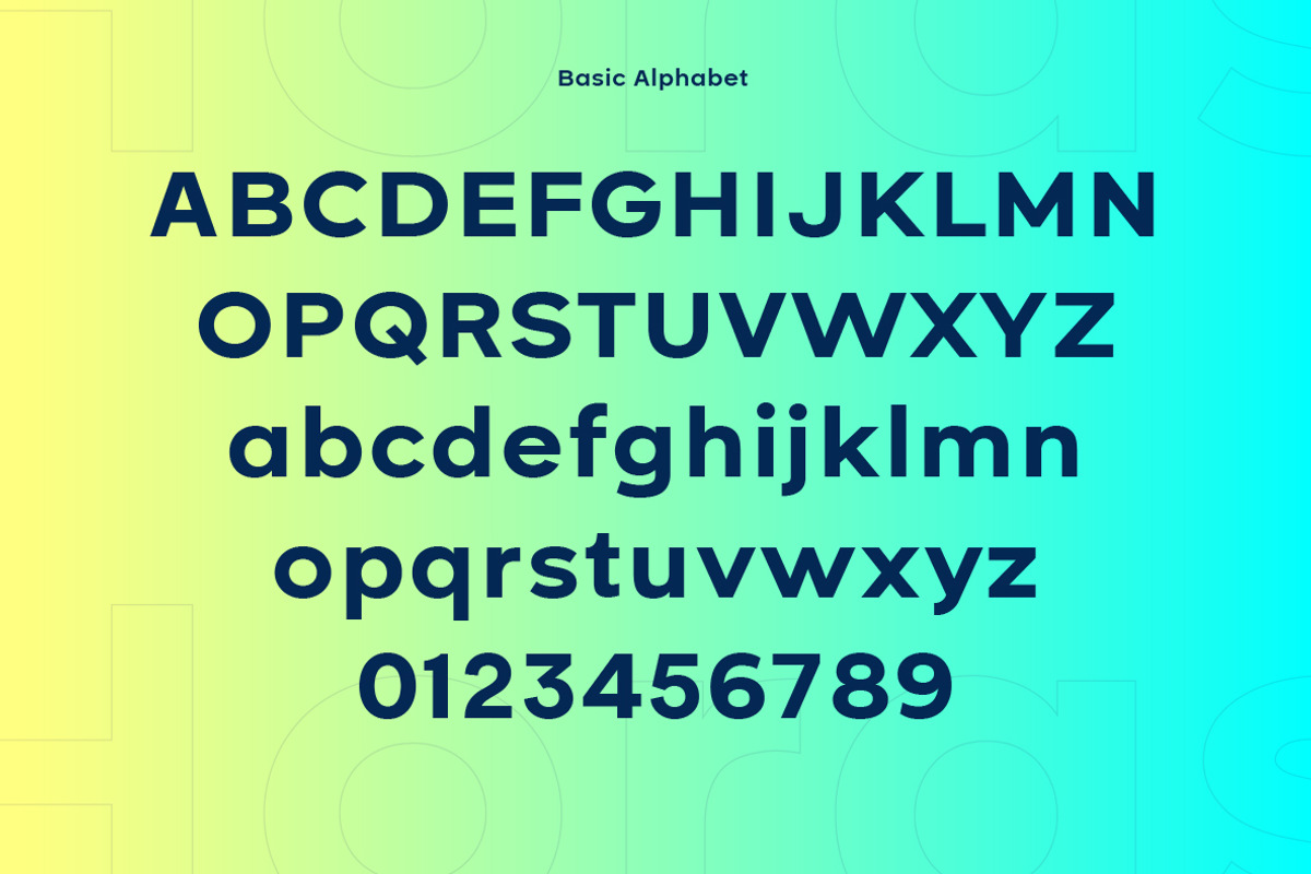 Horas Geometric Sans Serif, a Sans Serif Font by Yukita Creative (Photo 5 of 11)