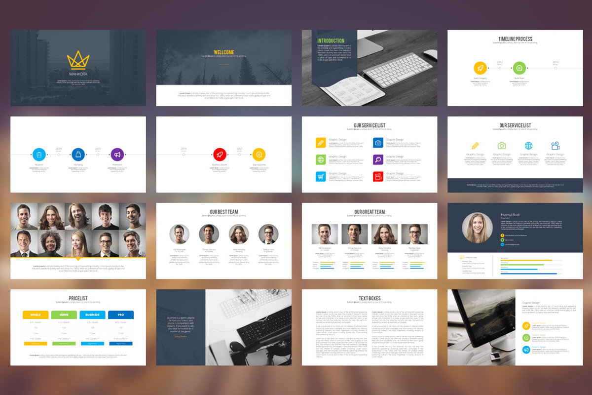 TOP 10 Most Sold PowerPoint Bundle, a Presentation Template by ...