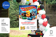 Hot Wheels Birthday Invitation, an Invitation Template by Earth5168 (Thumbnail 6 of 9)
