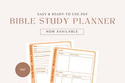 Bible Study Planner, a Stationery Template by Local Marketing Templates (Thumbnail 3 of 3)