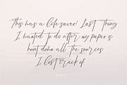 New Bethany Script, a Script Font by mightype (Thumbnail 7 of 8)