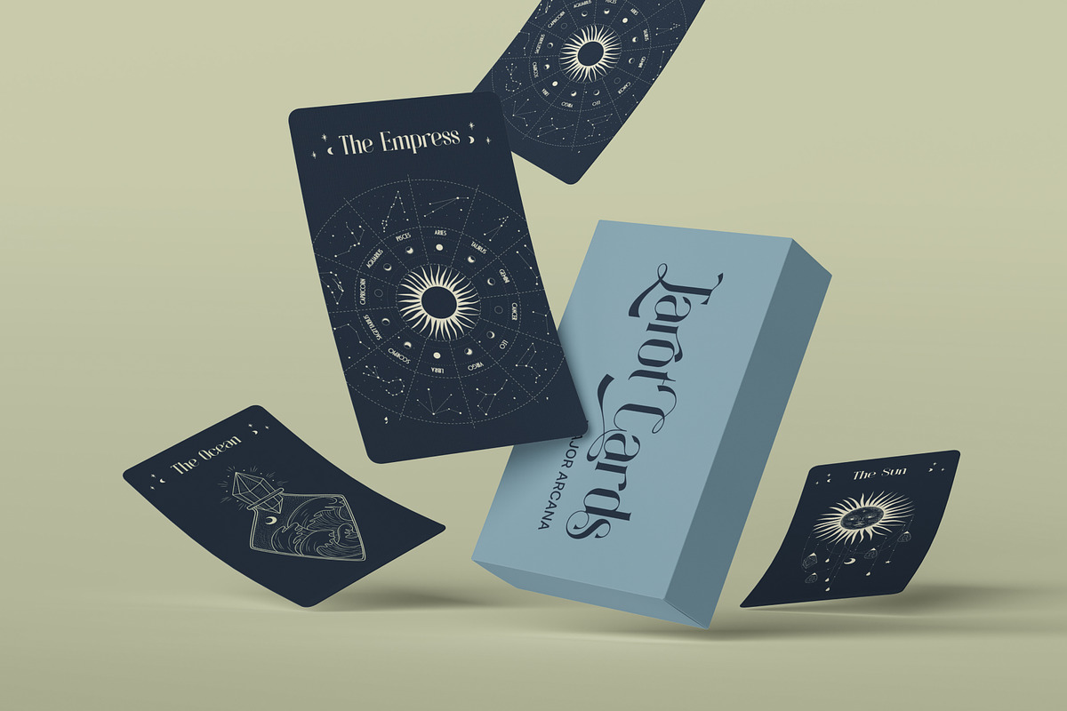 Arcane Whispers: Mystical Font, a Serif Font by Helotype (Photo 5 of 11)