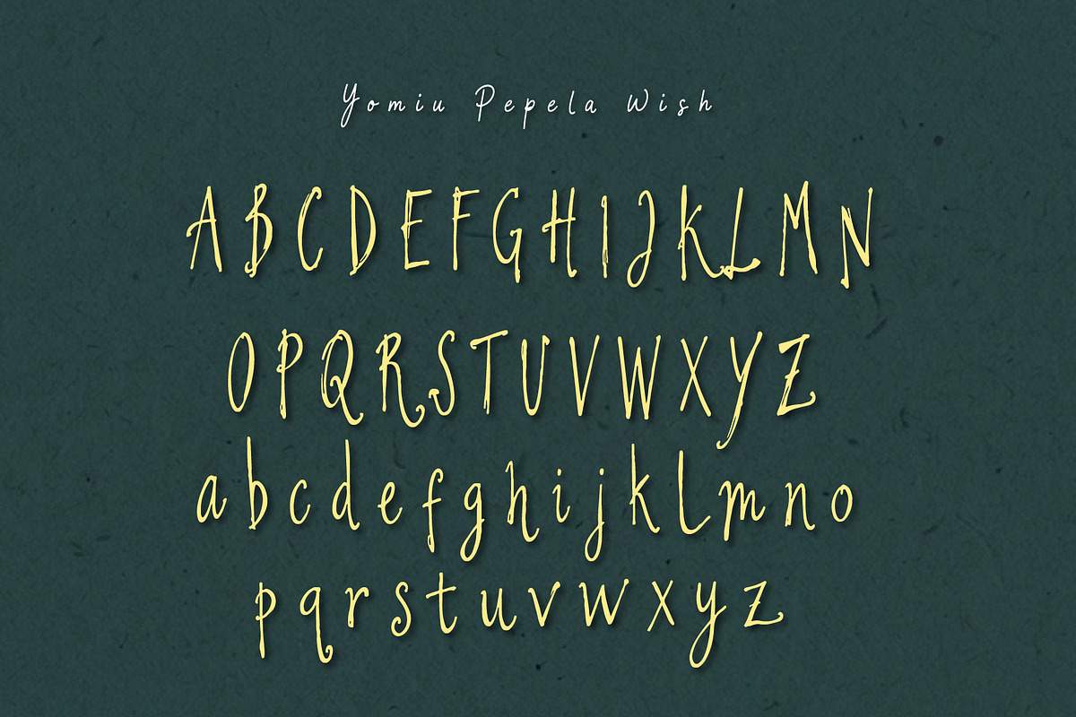 Yomiu Pepela Font Trio of Wonder, a Handwritten Font by HypeWorksCo (Photo 32 of 33)