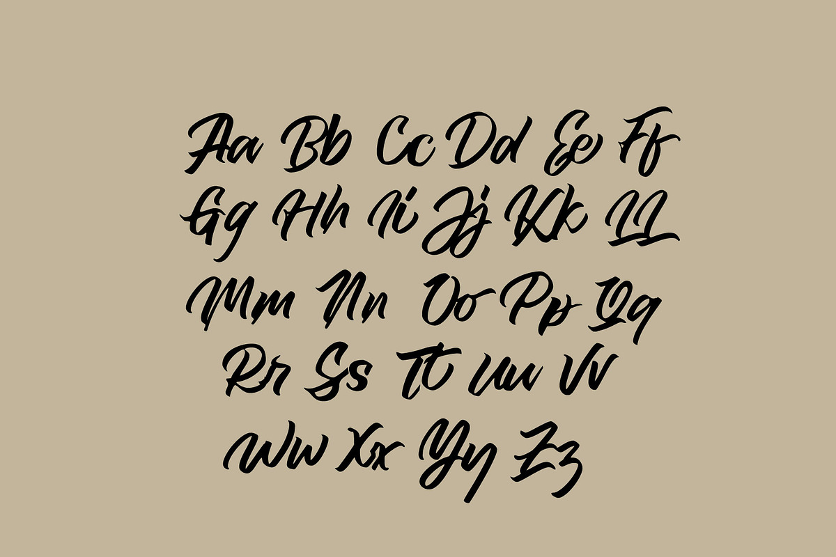 Royal Muffin, a Script Font by Gittype (Photo 12 of 14)