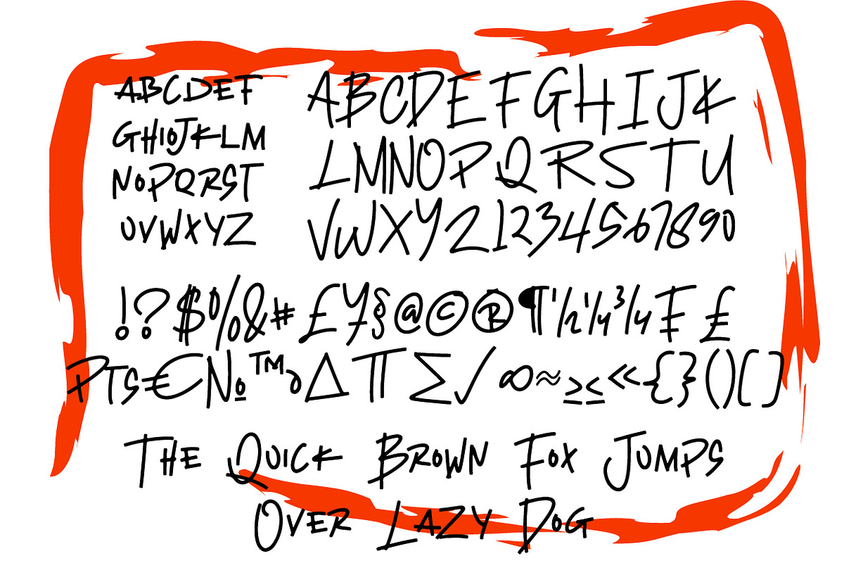 Rumbles - Graffiti Type, a Handwritten Font by NuType (Photo 10 of 10)