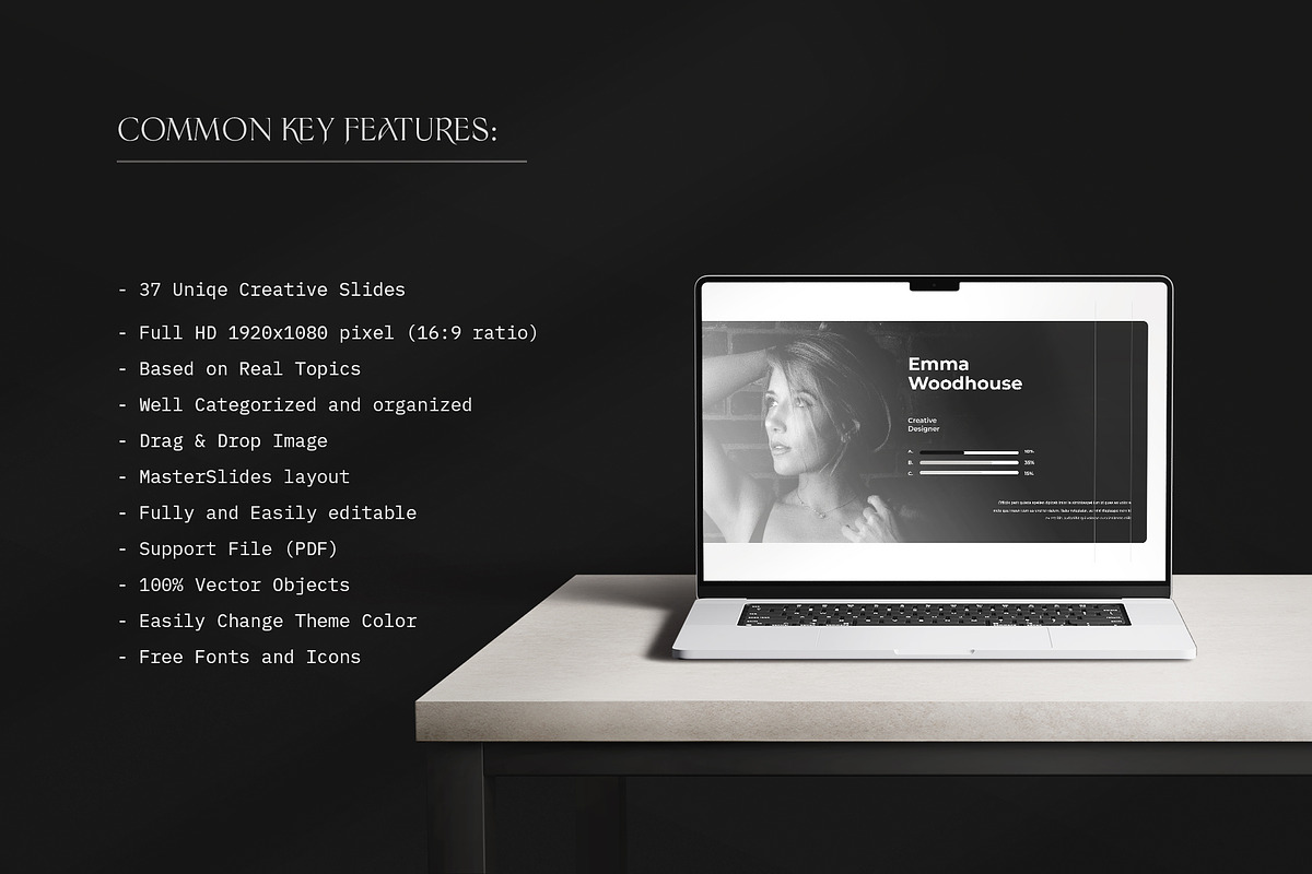 Minimal Creative Presentation Design, a Presentation Template by ArtisanaAura (Photo 2 of 11)