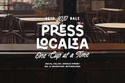 Cyprus Sunrise - Holiday Font Duo, a Sans Serif Font by Sarid Ezra (Thumbnail 4 of 9)