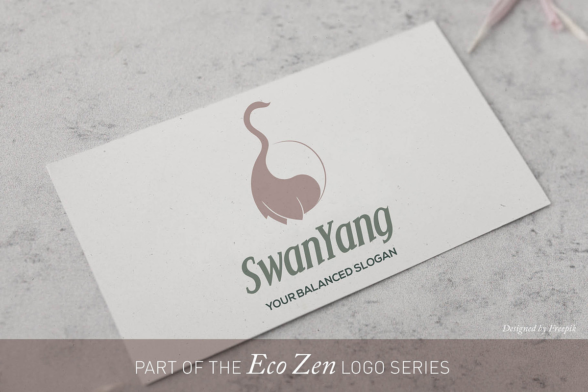 Yin Yang Brand Mark | Canva & AI, a Branding & Logo Template by Elibee (Photo 2 of 6)
