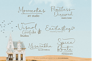 Timeless Wonderland Wedding Font, a Handwritten Font by Letterhanna Studio (Thumbnail 2 of 16)