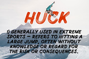 Huck - Handcrafted SVG Brush Font, a Sans Serif Font by Surplus Type Co (Thumbnail 2 of 13)