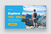 Travel Youtube Thumbnail Bundle, a Social Media Template by Shahjahangdb1 (Thumbnail 16 of 21)