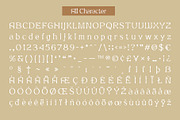 Neckyn - Quirky Sans Serif, a Serif Font by Craft Supply Co. (Thumbnail 8 of 8)