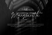 Margheritte Modern Script, a Script Font by Creatype Studio (Thumbnail 1 of 9)