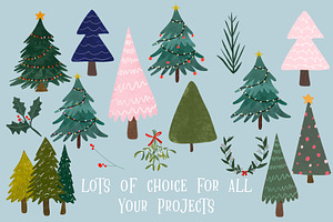 Christmas Graphics Bundle & Patterns