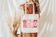 Preppy XOXO Valentine PNG, an Illustration by Designking (Thumbnail 5 of 6)