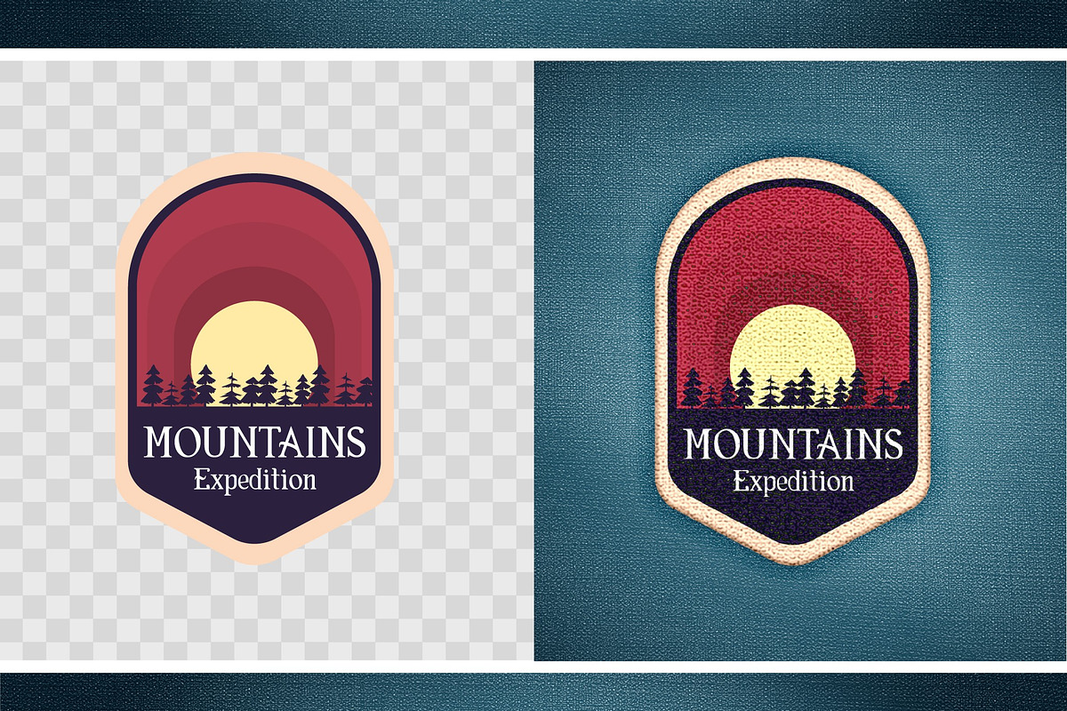 Embroidery Patch Mockup, a Layer Style Add-On by studiogstock (Photo 2 of 3)