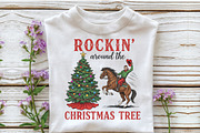 Rockin around the Christmas tree PNG, an Illustration by Craft Nest (Thumbnail 4 of 7)