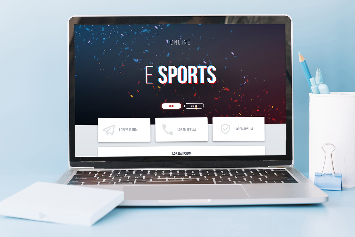 Cyber Sport banners., a Technology Illustration by Leo Edition (Photo 3 of 5)