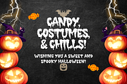 Lazy Mummy is a Duo Halloween font, a Handwritten Font by Brown Cupple (Thumbnail 9 of 11)