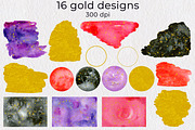 Watercolor brush stroke clipart, a Texture Illustration by AnastasiaWatercolor (Thumbnail 7 of 9)