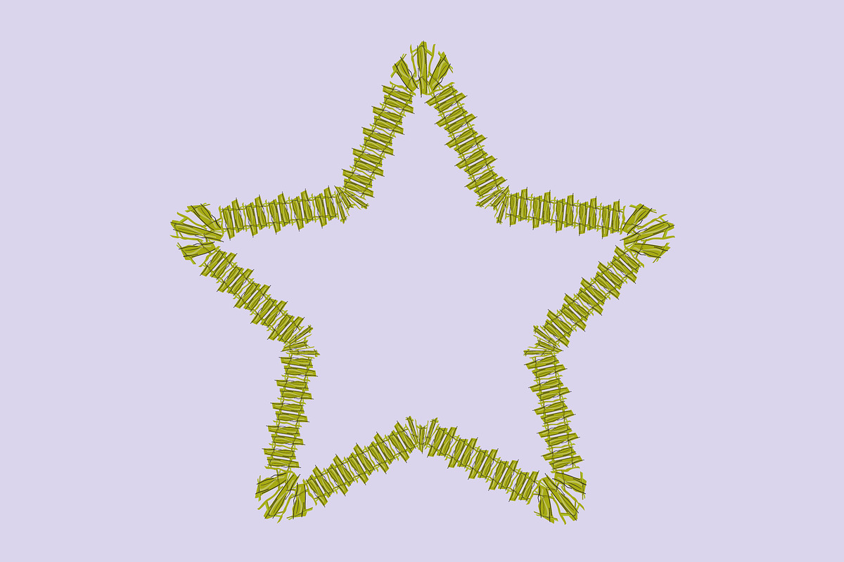 Star icon design template, a Decorative Illustration by Sumberpangan (Photo 3 of 3)