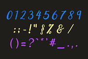 hardgraft, a Script Font by Pixlsby.me (Thumbnail 4 of 5)