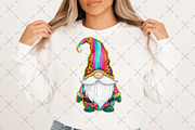 Christmas Gnome Glitter Brushstroke, an Illustration by Craft Nest (Thumbnail 4 of 6)