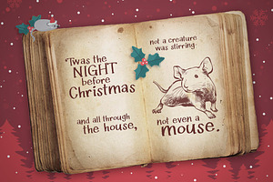 Twas The Night Before Christmas Font