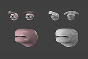 Natural Male Head 01 Generic Mesh, a Characters & Person 3D Model by VK Studio (Thumbnail 15 of 29)