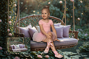 29 Garden Swing Digital Backdrops, a Background Graphic by 3Motional (Thumbnail 3 of 8)
