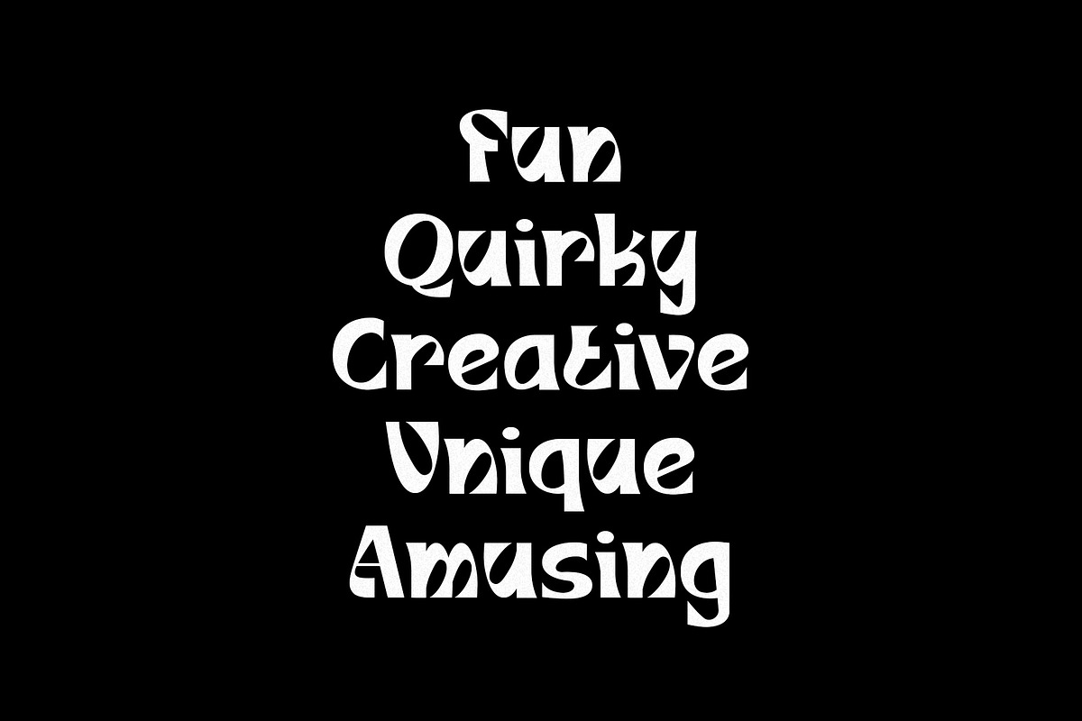Nestor - Quirky Typeface, a Sans Serif Font by HipFonts (Photo 2 of 9)