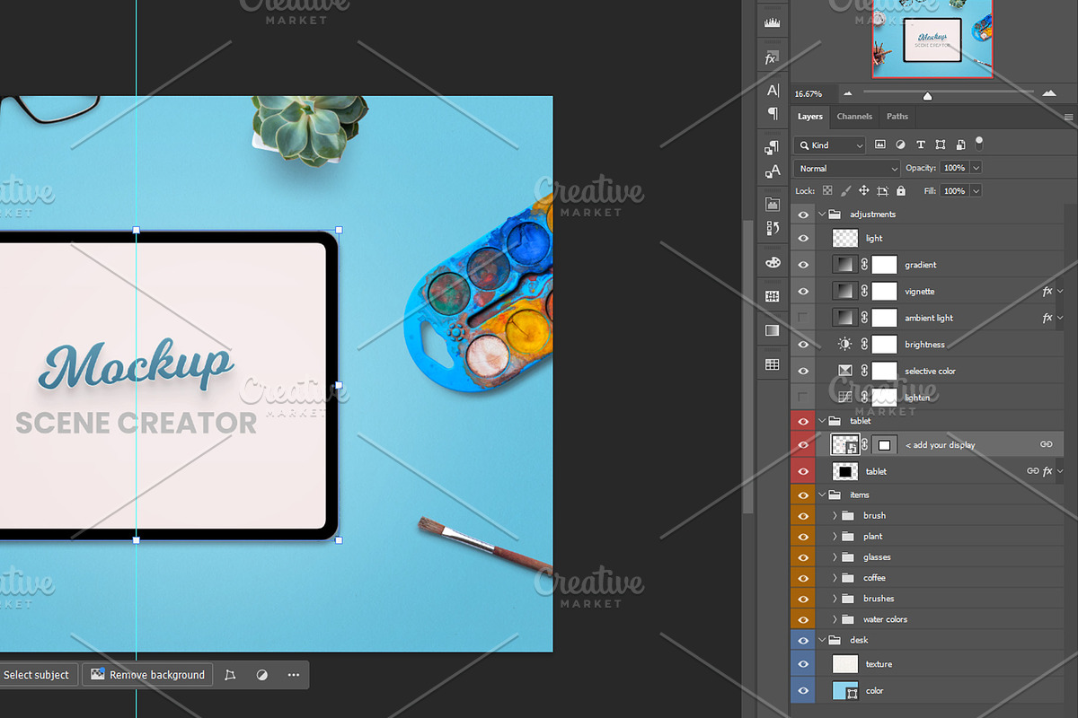 Art Tablet Scene Creator, a Mockup by RSplaneta (Photo 2 of 2)