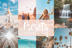 Lightroom Presets by @onceuponajrny