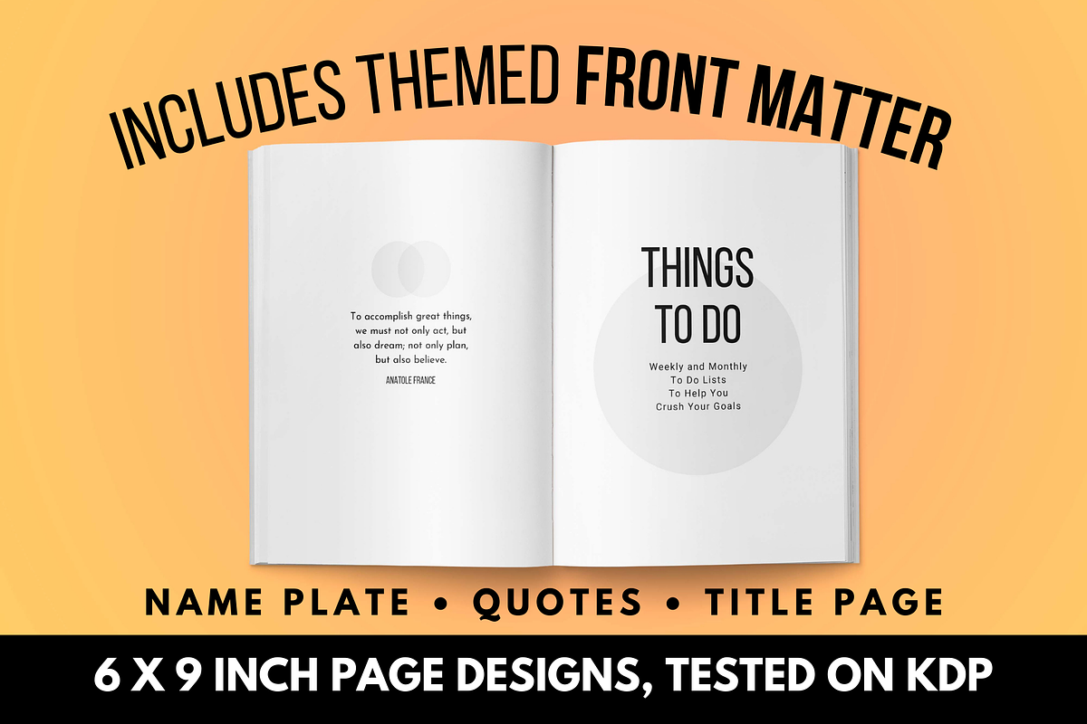 38 KDP Journal Template Bundle, a Magazine Template by Self Publishing Magic (Photo 3 of 4)