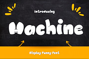 Machine Fonts, a Handwritten Font by N Nakorn Creative (Thumbnail 1 of 10)