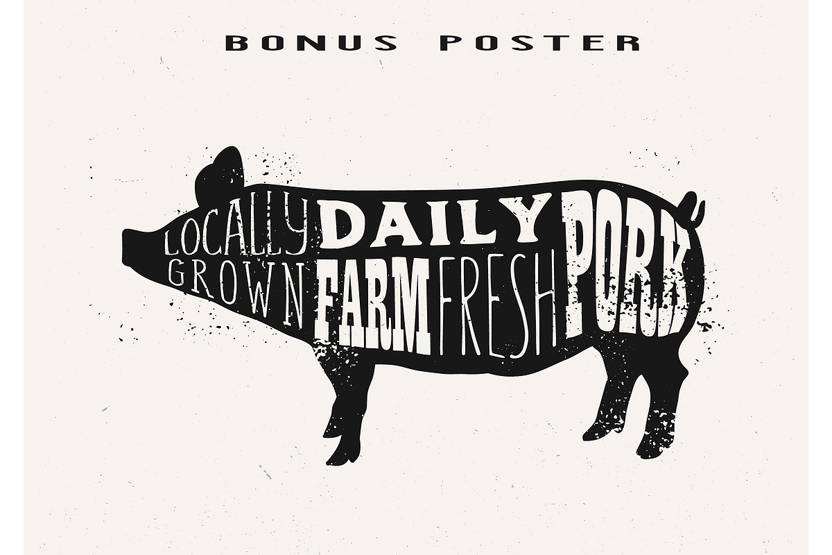 24 FARM FRESH Logos & Badges, a Branding & Logo Template by Roman Paslavsky (Photo 9 of 9)