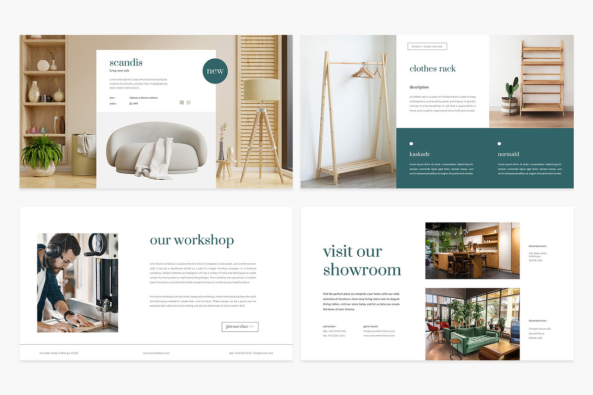 Wofen Furniture Powerpoint Template, a Presentation Template by kylyman (Photo 7 of 7)