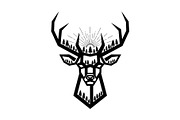 Artistic Geometric Deer Head Bundle, an Illustration by yasushie (Thumbnail 23 of 31)
