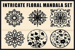 Mandala Pattern Laser Designs, an Object Graphic by Creativeshirt