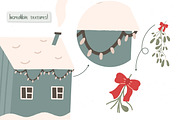 Textured winter clipart & patterns, a Seasonal Illustration by Valerie (Thumbnail 10 of 11)